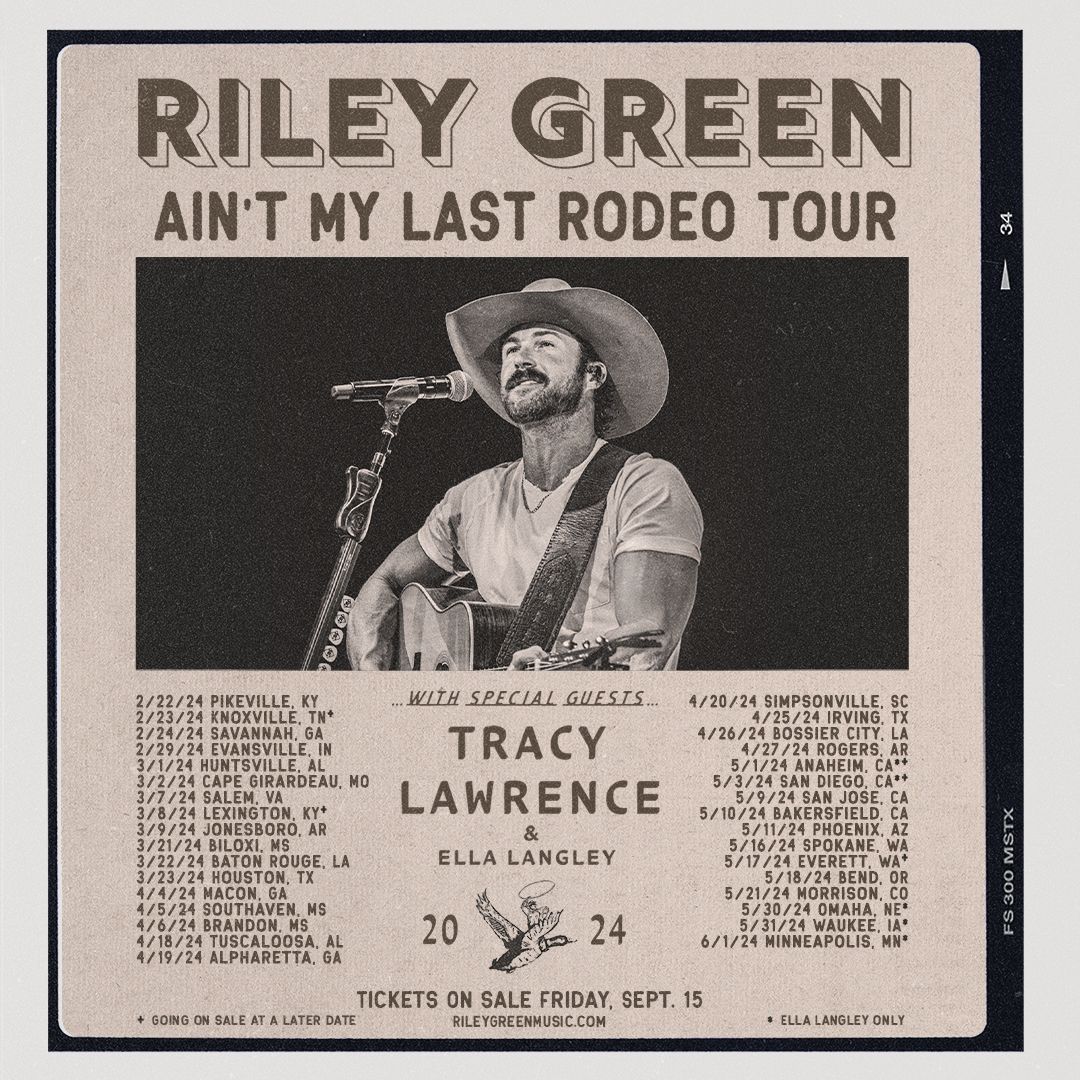 riley green tour presale