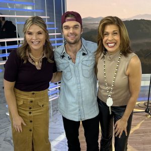 Jenna Bush Hager, Conner Smith, and Hoda Kotb