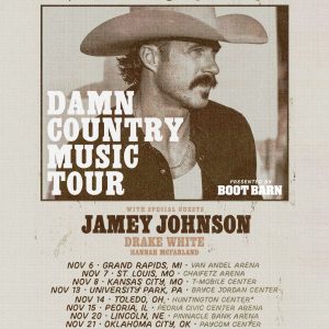 Riley Green Damn Country Music Tour Admat