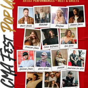Big Machine Label Group CMA Fest Pop Up Graphic
