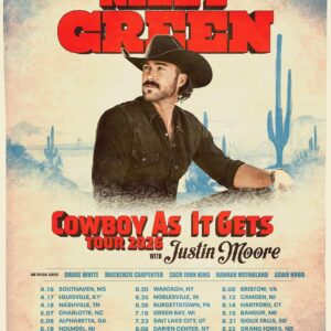 Riley Green 2026 Cowboy As It Gets Tour Admat