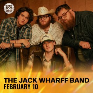The Jack Wharff Band Opry Debut Graphic